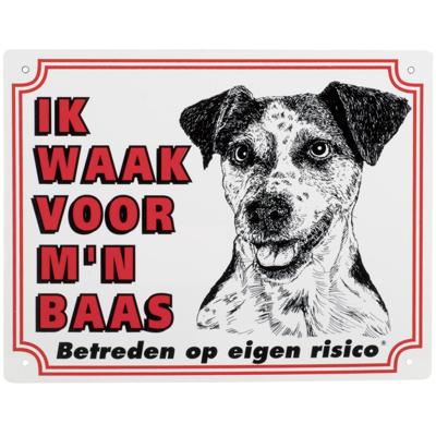 Bord: Ik waak voor m'n baas