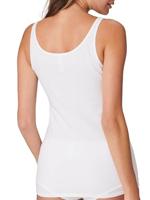 2-Pack dames hemden - Organic 95/5 - Basics - Biologisch katoenen vrouwen hemdjes - Onderhemd met brede bandjes - thumbnail