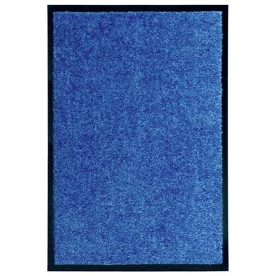 VidaXL Deurmat wasbaar 40x60 cm blauw VidaXL Deurmat wasbaar 40x60 cm blauw