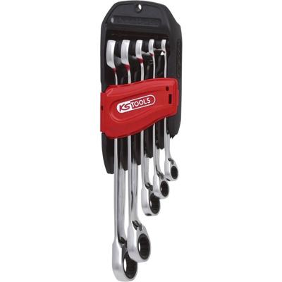KS Tools 503.4605 Ring-steeksleutelset 5-delig Sleutelbreedte (metrisch) 19 mm