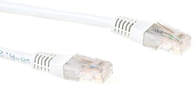 ACT IB8305 CAT6 U/UTP LSZH Patchkabel - Wit - 5 meter