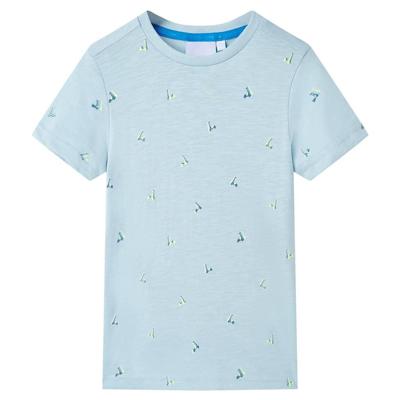 Kindershirt 140 lichtblauw Kindershirt 140 lichtblauw