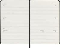 Moleskine 12 Monate Wochenkalender 2026, Pocket/A6, 1 Wo = 2 Seiten, horizontal, fester Einband, Schwarz - thumbnail