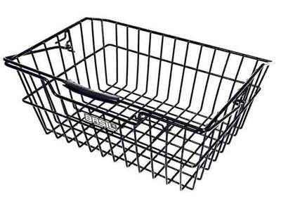 BASIL Fietsmand cairo luxe 41 x 32 x 17 cm met dragerbevestiging - zwart