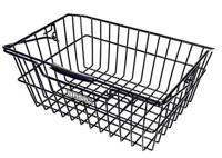 BASIL Fietsmand cairo luxe 41 x 32 x 17 cm met dragerbevestiging - zwart - thumbnail