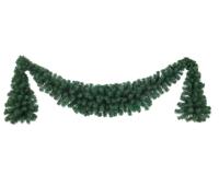 Kerstslinger deco swag kwasten l180h60 cm groen Everlands - Everlands - thumbnail
