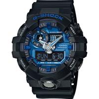 Casio G-SHOCK Standard Analoog-Digitale Horloge GA-710-1A2 - Zwart - thumbnail