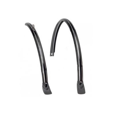 Eurofender spatbordenset 46mm 28" zonder stang zwart