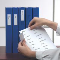 Biella 510310 etiket Transparant Rechthoek Permanent - thumbnail