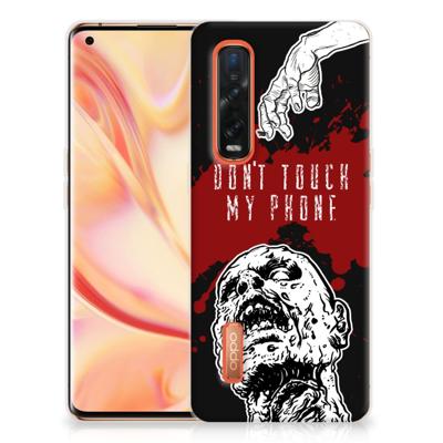 OPPO Find X2 Pro Silicone-hoesje Zombie Blood OPPO Find X2 Pro Silicone-hoesje Zombie Blood