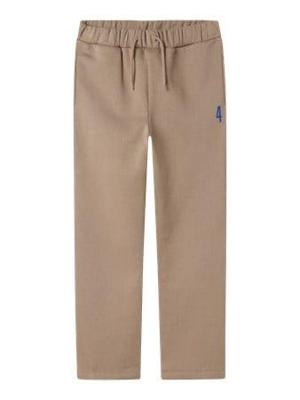 Name it winter sweat broek jongens - grijs - loose fit - NkmOnslo