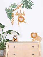 Stickervel met jungledecor Lilipinso meerkleurig - thumbnail
