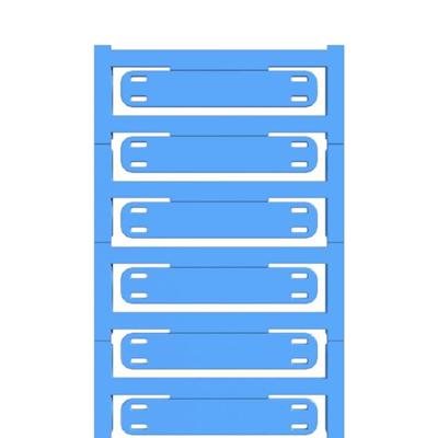 Weidmüller 2602730000 SFX-DT 11/60 MC NE BL Apparaatmarkering Markeringsvlak: 11 x 44 mm Blauw Aantal markeringen: 60 60 stuk(s)