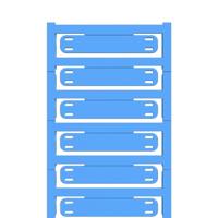 Weidmüller 2602730000 SFX-DT 11/60 MC NE BL Apparaatmarkering Markeringsvlak: 11 x 44 mm Blauw Aantal markeringen: 60 60 stuk(s) - thumbnail