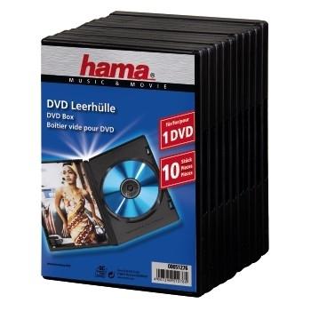 Hama DVD Box Zwart 10Pak