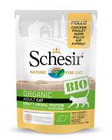 Schesir - Biologische vershoudzak met kip voor katten – 85 g - thumbnail