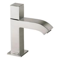 Fonteinkraan Tres Cuadro Exclusive Vierkant 1 Waterleiding of Voormengsysteem RVS - thumbnail