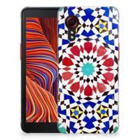 Samsung Galaxy Xcover 5 TPU Siliconen Hoesje Mozaïek - thumbnail