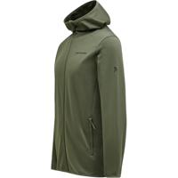 Peak Performance Light Zip Hood Fleece Heren Pine Needle XL - thumbnail