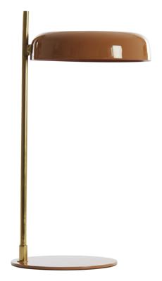 Light & Living Tafellamp 'Maleka' 47cm, kleur Oranje/Goud