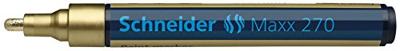 Schneider Lakmarker Maxx 270 1-3mm Goud 10 Stuks