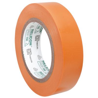 PVC-isolatieband oranje 15 mm, 10 meter
