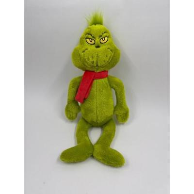 Knuffel De Grinch met Sjaal 50 cm Groen/Rood