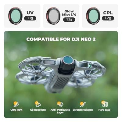 Freewell DJI Neo 2 Magnetic Filters Everyday - 3 Pack