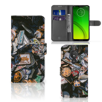 Motorola Moto G7 Power | Telefoonhoesje met foto | Badges