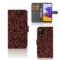 Samsung Galaxy A22 4G | M22 | Book Cover | Koffiebonen - thumbnail