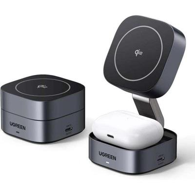 2-in-1 laadstation - UGREEN - MagSafe-compatibel - 15W