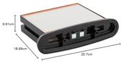 Bosch Accessories 2607432015 Polyester harmonicafilter, 4300 cm², 257 x 69 x 187 mm - thumbnail