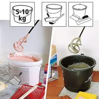 Wolfcraft Verf- en speciemenger | 10 liter | Ø80 x 400 | 1 stuk - 1705000 - thumbnail