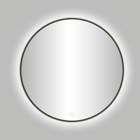 Best Design Badkamerspiegel Venetie Rond 100 cm Incl. Led Gunmetal - thumbnail