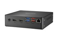Shuttle nc40u7 xpc nano pc nc40u7, intel core i7-1255u, 1x hdmi, 1x dp,1xusb-c/dp, 6x usb3.2, 1x 2.5 - thumbnail