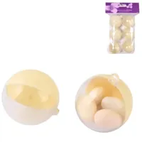 Hanger bal DIY crème set van 6 | 32 stuks - thumbnail