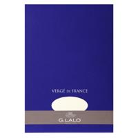 Schrijfblok Lalo A4 blanco 100 pagina&apos;s 100gr gevergeerd wit - thumbnail