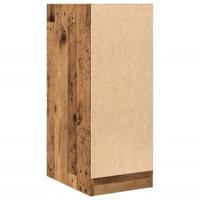 Apothekerskast 30x41x77,5 cm bewerkt hout oud houtkleurig - thumbnail