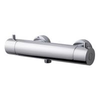 Wiesbaden Cool Touch douchethermostaat chroom - thumbnail