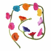 Bloemenslinger van Vilt - thumbnail