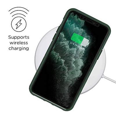 Richmond & Finch Freedom Series One-Piece Apple iPhone 12 Pro Max Green Leopard