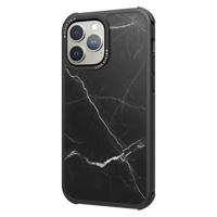 Black Rock Robust Marble Cover Voor Apple IPhone 13 Pro Zwart - thumbnail