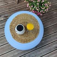 The.Pouf - Multicolor poef/bijzettafel & Bluetooth Speaker - thumbnail