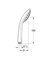 Grohe Joy Handdouche 1 Stand Chroom - thumbnail