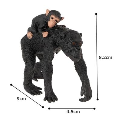 Mojo wildlife chimpansee met baby 387264