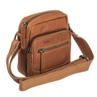 Chesterfield Schoudertasje Bremen Cognac - thumbnail