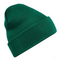 Beechfield CB45R Recycled Original Cuffed Beanie - Classic Red - One Size - thumbnail