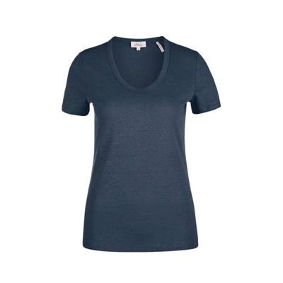 s.Oliver basic T-shirt blauw