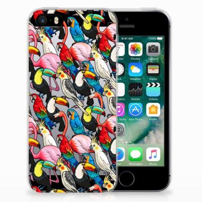 Apple iPhone SE | 5S | TPU Hoesje | Birds