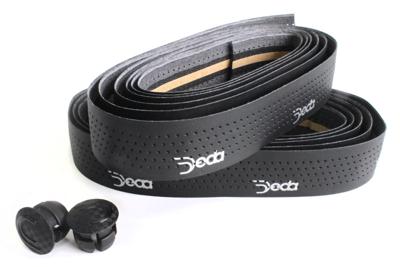 Deda stuurtape geperforeerd mistral zwart